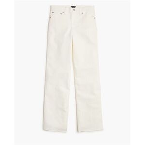 NWT J. Crew Factory Women's White Wide-Leg Crop Jeans Size‎ 28 Summer Preppy